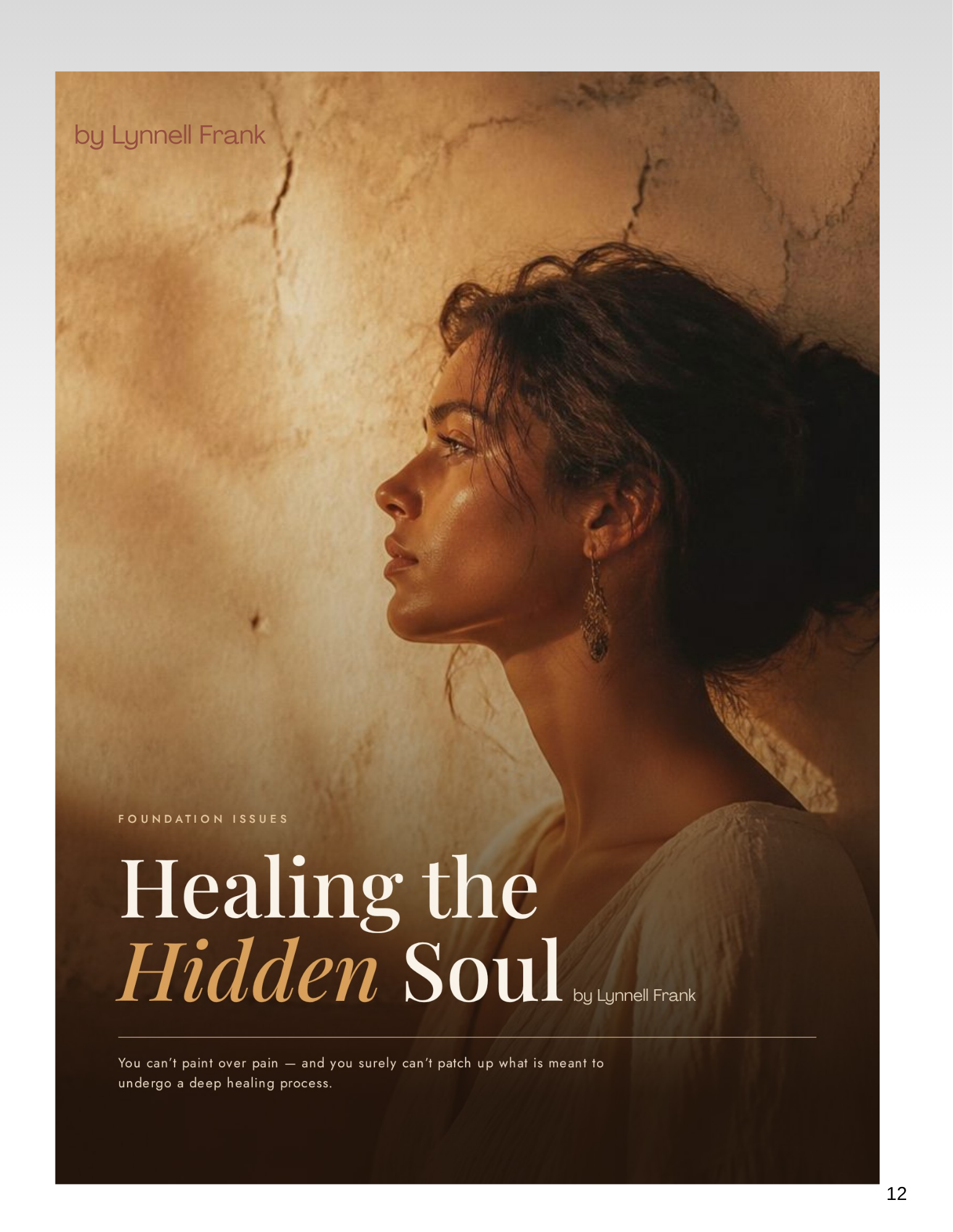 Healing the Hidden Soul feature spread